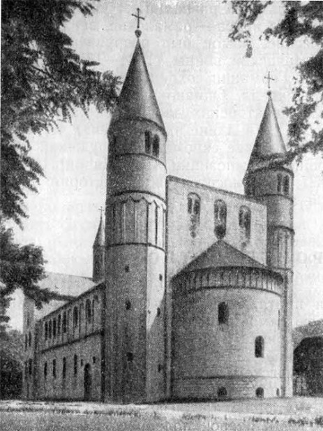 Гернроде. Монастырская церковь св. Кириака, 961 г. — XII в.
