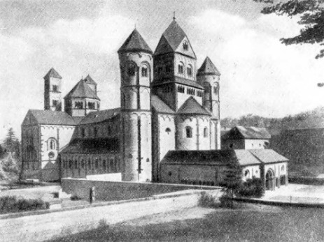 Лаах. Монастырская церковь св. Марии, 1093—1156 гг.