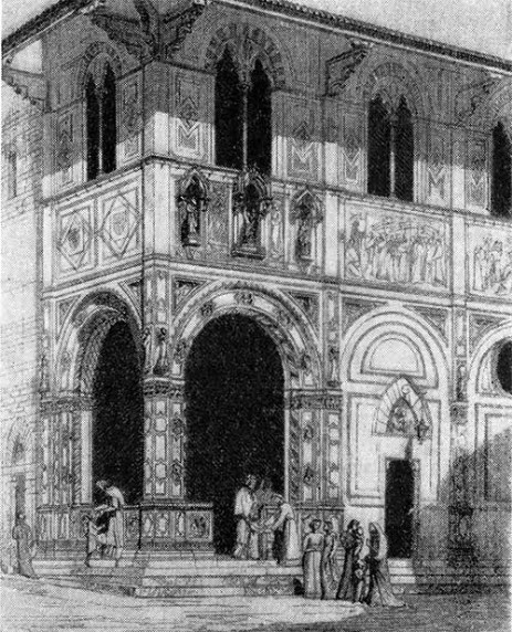 Флоренция. Лоджия делла Синьория (деи Ланци), 1376— 1382 гг., архитекторы Бенчи ди Чьоне и Симоне Таленти