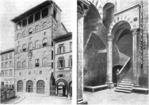 Флоренция. Палаццо Даванцати, XIV в.