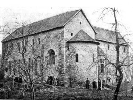 Штейнбах. Базилика Эйнгарда, около 825 г.